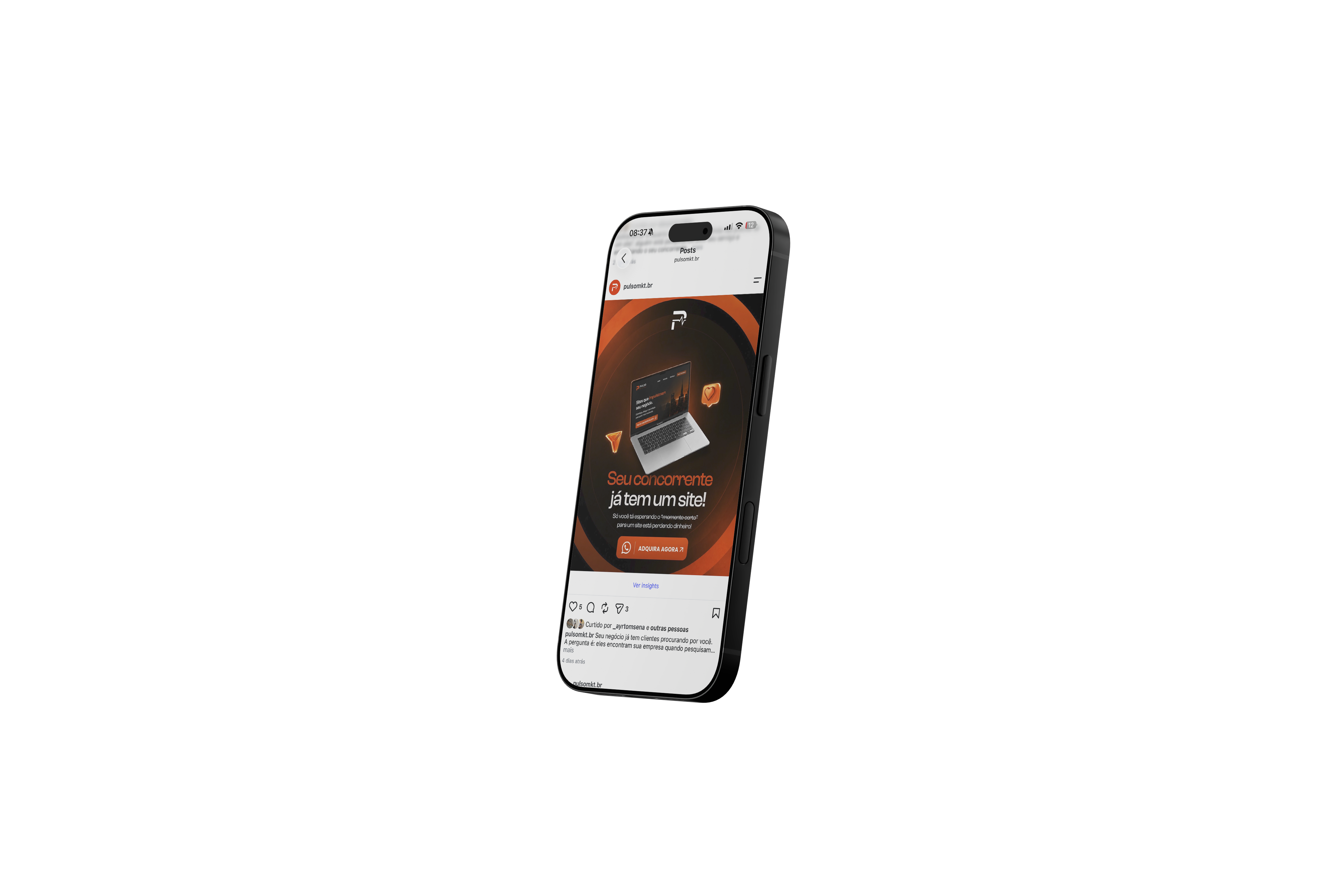 Mockup Pulso Digital